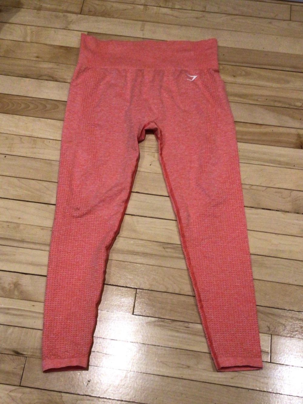 Gymshark Coral Seamless High-Waist Leggings